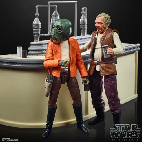 Star Wars The Black Series The Power of the Force Cantina Showdown