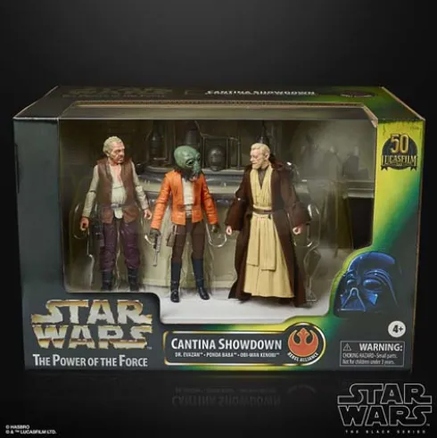 Star Wars The Black Series The Power of the Force Cantina Showdown