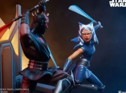 Star Wars: The Clone Wars Diorama Ahsoka Tano vs Darth Maul 51 cm