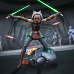 Star Wars: The Clone Wars Estatua 1/10 Art Scale Ahsoka Tano 19 cm
