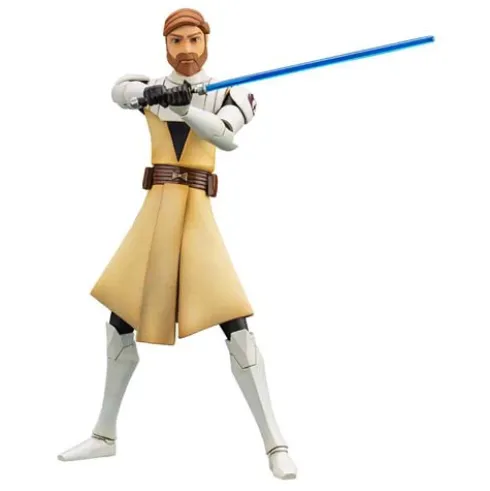 Star Wars The Clone Wars Estatua PVC ARTFX+ 1/10 Obi-Wan Kenobi 17 cm Kotobukiya