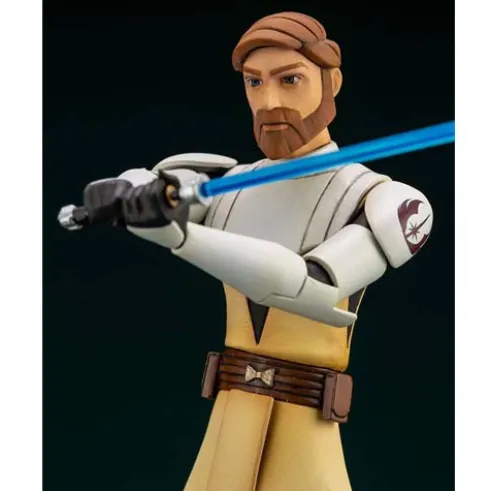 Star Wars The Clone Wars Estatua PVC ARTFX+ 1/10 Obi-Wan Kenobi 17 cm Kotobukiya