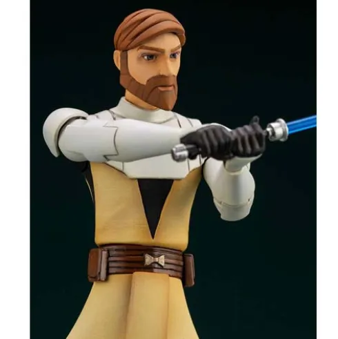 Star Wars The Clone Wars Estatua PVC ARTFX+ 1/10 Obi-Wan Kenobi 17 cm Kotobukiya