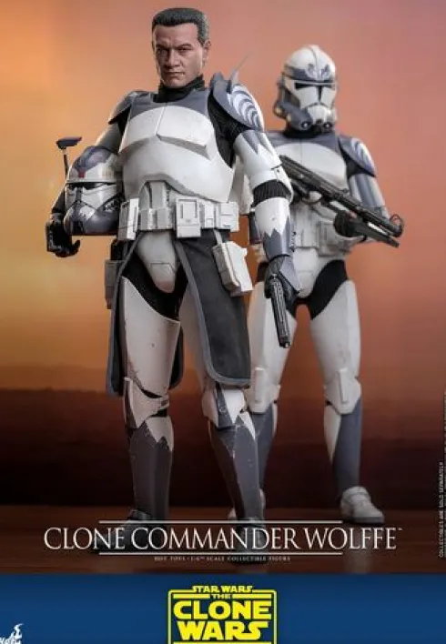 Star Wars: The Clone Wars Figura 1/6 Clone Commander Wolffe 30 cm