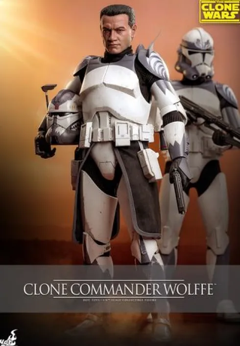 Star Wars: The Clone Wars Figura 1/6 Clone Commander Wolffe 30 cm