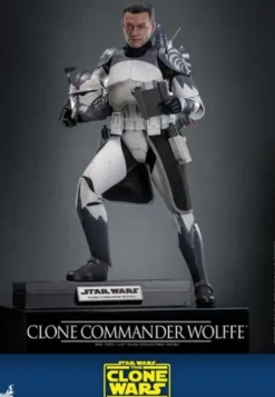 Star Wars: The Clone Wars Figura 1/6 Clone Commander Wolffe 30 cm