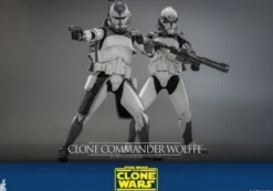 Star Wars: The Clone Wars Figura 1/6 Clone Commander Wolffe 30 cm
