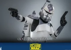 Star Wars: The Clone Wars Figura 1/6 Clone Commander Wolffe 30 cm