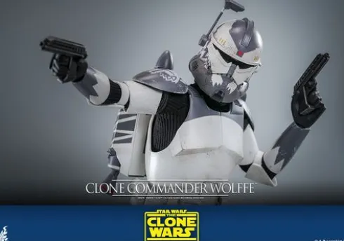 Star Wars: The Clone Wars Figura 1/6 Clone Commander Wolffe 30 cm