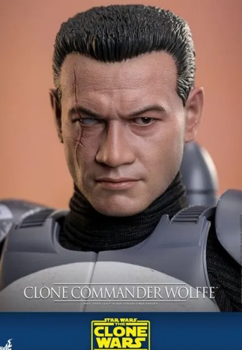 Star Wars: The Clone Wars Figura 1/6 Clone Commander Wolffe 30 cm
