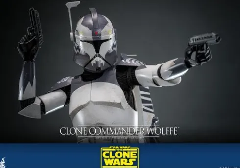 Star Wars: The Clone Wars Figura 1/6 Clone Commander Wolffe 30 cm