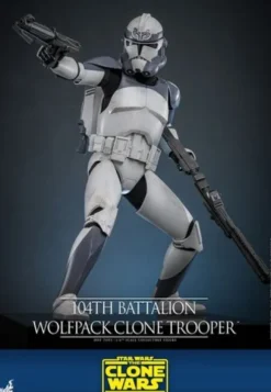 Star Wars The Clone Wars Figura 1/6 104th Battalion Wolfpack Clone Trooper 30 cm