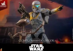 Star Wars: The Clone Wars Figura 1/6 Clone Commando Gregor Hot Toys Exclusive 30 cm