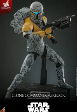 Star Wars: The Clone Wars Figura 1/6 Clone Commando Gregor Hot Toys Exclusive 30 cm