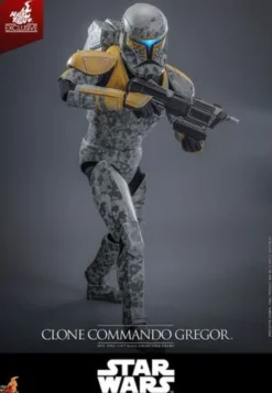 Star Wars: The Clone Wars Figura 1/6 Clone Commando Gregor Hot Toys Exclusive 30 cm