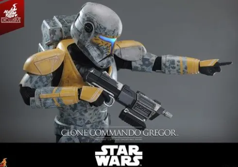 Star Wars: The Clone Wars Figura 1/6 Clone Commando Gregor Hot Toys Exclusive 30 cm