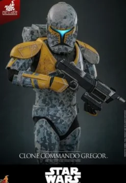 Star Wars: The Clone Wars Figura 1/6 Clone Commando Gregor Hot Toys Exclusive 30 cm