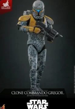 Star Wars: The Clone Wars Figura 1/6 Clone Commando Gregor Hot Toys Exclusive 30 cm
