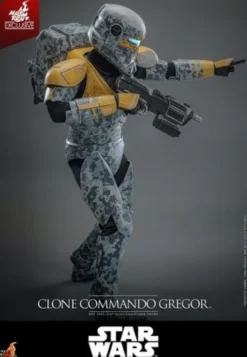Star Wars: The Clone Wars Figura 1/6 Clone Commando Gregor Hot Toys Exclusive 30 cm