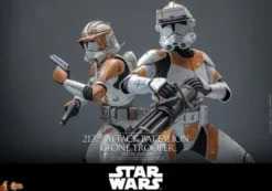 Star Wars: The Clone Wars Figura 1/6 212th Attack Battalion Clone Trooper Deluxe Version 30 cm