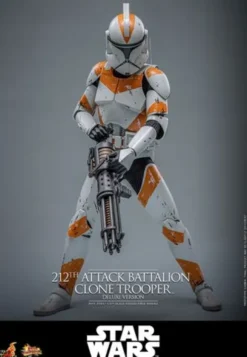 Star Wars: The Clone Wars Figura 1/6 212th Attack Battalion Clone Trooper Deluxe Version 30 cm