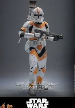 Star Wars: The Clone Wars Figura 1/6 212th Attack Battalion Clone Trooper Deluxe Version 30 cm