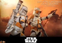 Star Wars: The Clone Wars Figura 1/6 212th Attack Battalion Clone Trooper Deluxe Version 30 cm