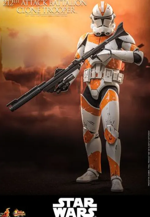 Star Wars The Clone Wars Figura 1/6 212th Attack Battalion Clone Trooper 30 cm