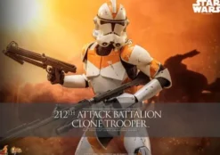 Star Wars The Clone Wars Figura 1/6 212th Attack Battalion Clone Trooper 30 cm