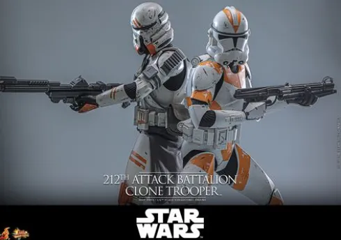 Star Wars The Clone Wars Figura 1/6 212th Attack Battalion Clone Trooper 30 cm