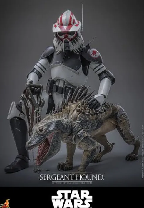 Star Wars: The Clone Wars Figura 1/6 Sergeant Hound 30 cm