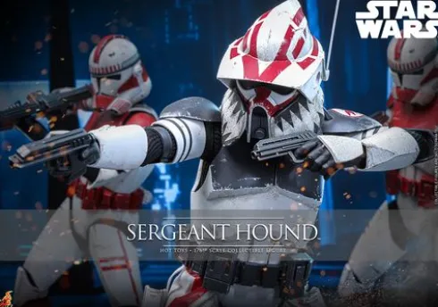 Star Wars: The Clone Wars Figura 1/6 Sergeant Hound 30 cm