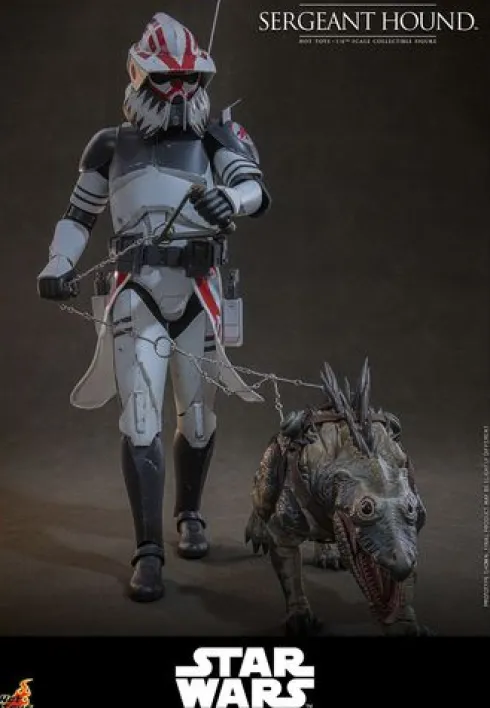 Star Wars: The Clone Wars Figura 1/6 Sergeant Hound 30 cm