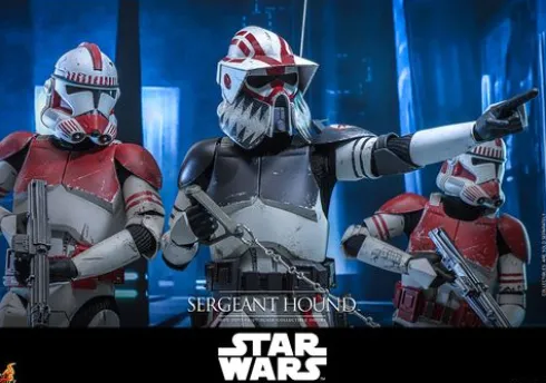 Star Wars: The Clone Wars Figura 1/6 Sergeant Hound 30 cm