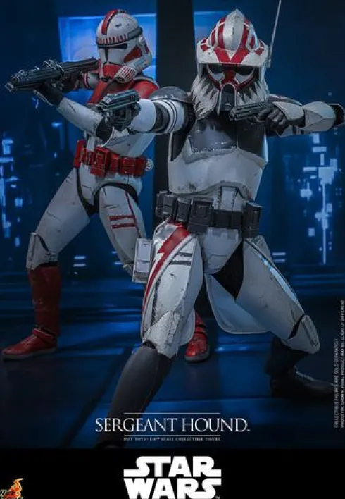 Star Wars: The Clone Wars Figura 1/6 Sergeant Hound 30 cm