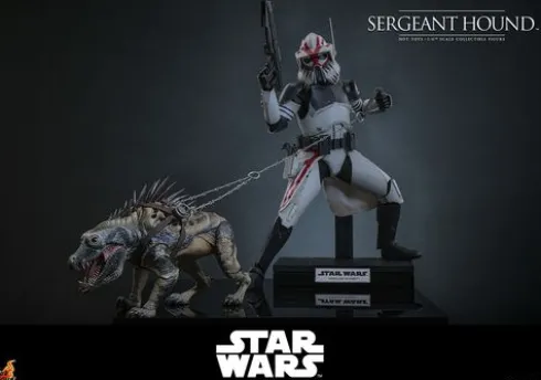 Star Wars: The Clone Wars Figura 1/6 Sergeant Hound 30 cm
