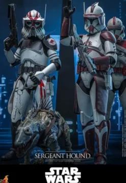 Star Wars: The Clone Wars Figura 1/6 Sergeant Hound 30 cm