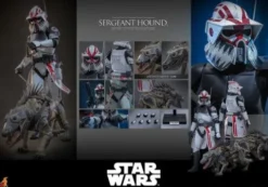 Star Wars: The Clone Wars Figura 1/6 Sergeant Hound 30 cm
