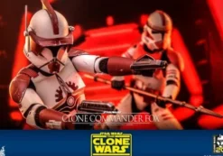 Star Wars: The Clone Wars Figura 1/6 Clone Commander Fox 30 cm