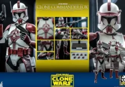 Star Wars: The Clone Wars Figura 1/6 Clone Commander Fox 30 cm