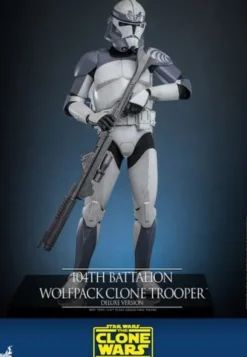 Star Wars The Clone Wars Figura 1/6 104th Battalion Wolfpack Clone Trooper Deluxe Version 30 cm