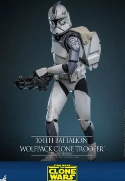 Star Wars The Clone Wars Figura 1/6 104th Battalion Wolfpack Clone Trooper Deluxe Version 30 cm