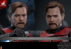Star Wars: The Clone Wars Figura Movie Masterpiece 1/6 Obi-Wan (Mandalorian Armor) Hot Toys Exclusive 31 cm