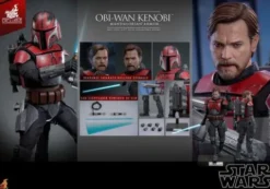 Star Wars: The Clone Wars Figura Movie Masterpiece 1/6 Obi-Wan (Mandalorian Armor) Hot Toys Exclusive 31 cm