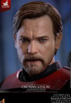 Star Wars: The Clone Wars Figura Movie Masterpiece 1/6 Obi-Wan (Mandalorian Armor) Hot Toys Exclusive 31 cm