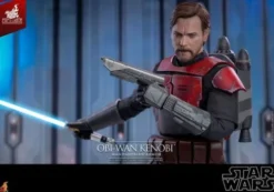 Star Wars: The Clone Wars Figura Movie Masterpiece 1/6 Obi-Wan (Mandalorian Armor) Hot Toys Exclusive 31 cm