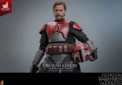 Star Wars: The Clone Wars Figura Movie Masterpiece 1/6 Obi-Wan (Mandalorian Armor) Hot Toys Exclusive 31 cm
