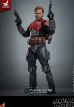 Star Wars: The Clone Wars Figura Movie Masterpiece 1/6 Obi-Wan (Mandalorian Armor) Hot Toys Exclusive 31 cm
