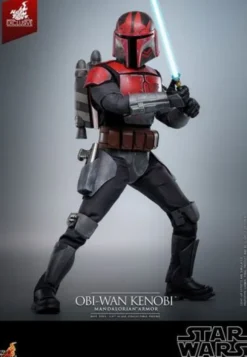 Star Wars: The Clone Wars Figura Movie Masterpiece 1/6 Obi-Wan (Mandalorian Armor) Hot Toys Exclusive 31 cm