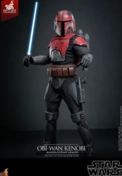 Star Wars: The Clone Wars Figura Movie Masterpiece 1/6 Obi-Wan (Mandalorian Armor) Hot Toys Exclusive 31 cm